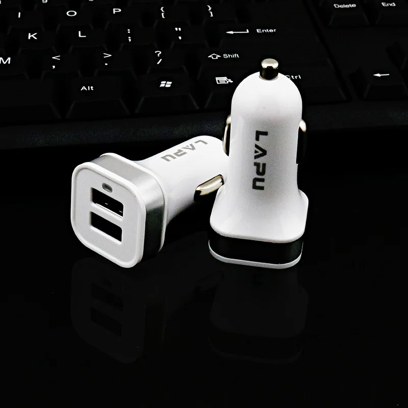 BM-2 автомобильное зарядное устройство 2.1A smart dual USB навигация зарядная головка |