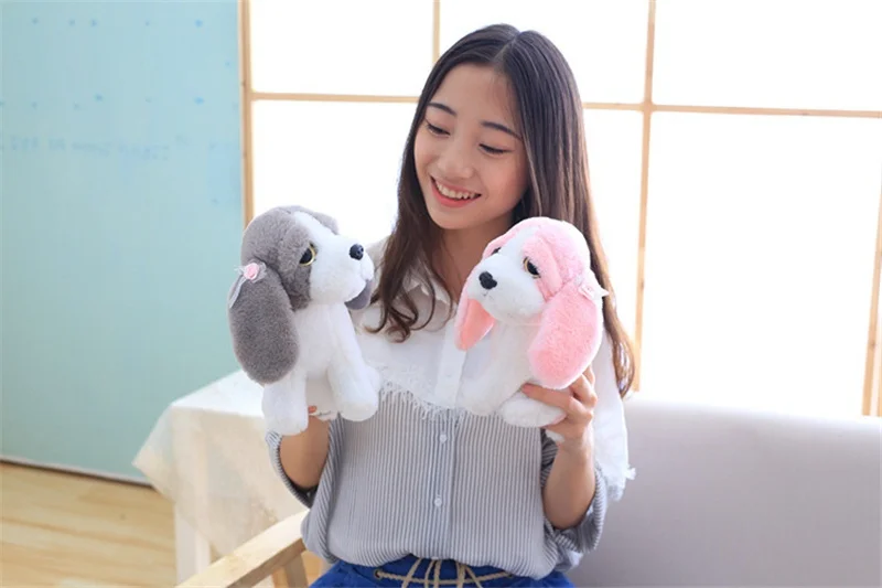 Short dog plush toy unhappy dolls 20CM long ear figures kids gift | Игрушки и хобби