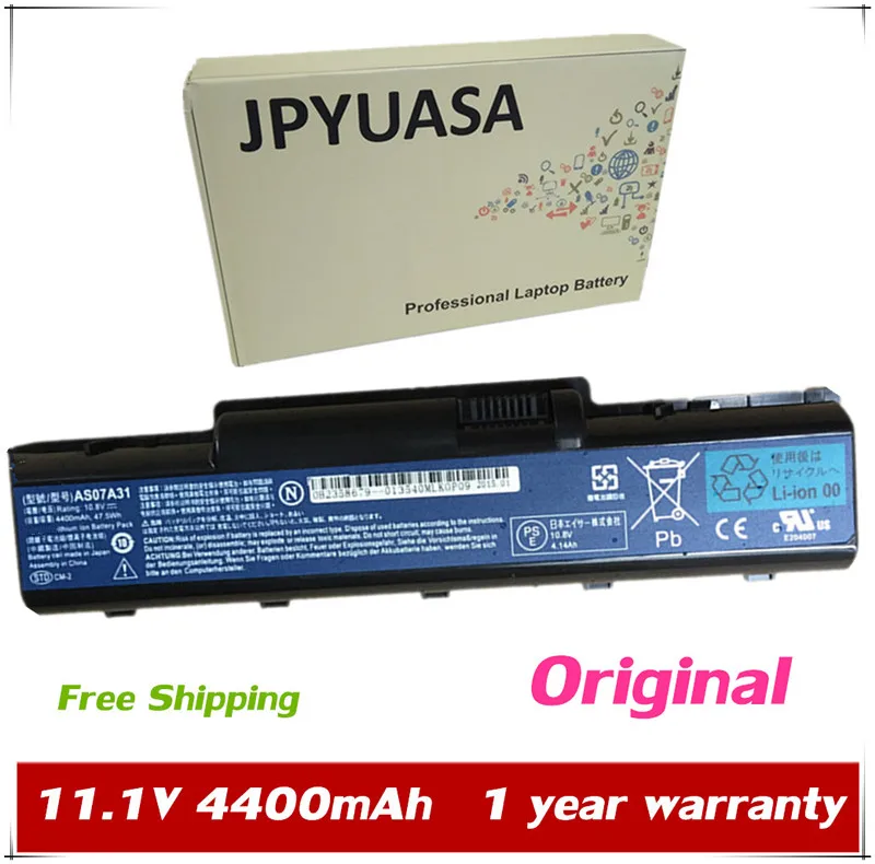 

7XINbox 11.1V 4400mAh Laptop Battery AS07A31 AS07A41 AS07A51 AS07A71 For Acer Aspire 2930 4520 4530 4710 4720 4730 4920 4930