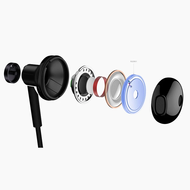 Новые оригинальные наушники Xiaomi Dual Driver с полупроводниковым динамическим