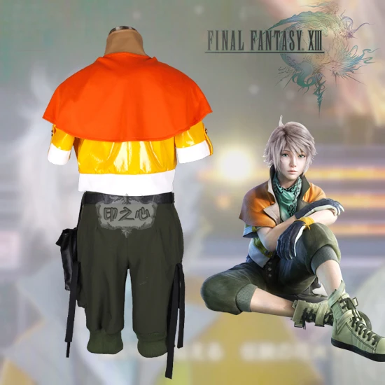 Аниме! Final Fantasy XIII Хоуп эстейм униформа косплей костюм на заказ размер для унисекс