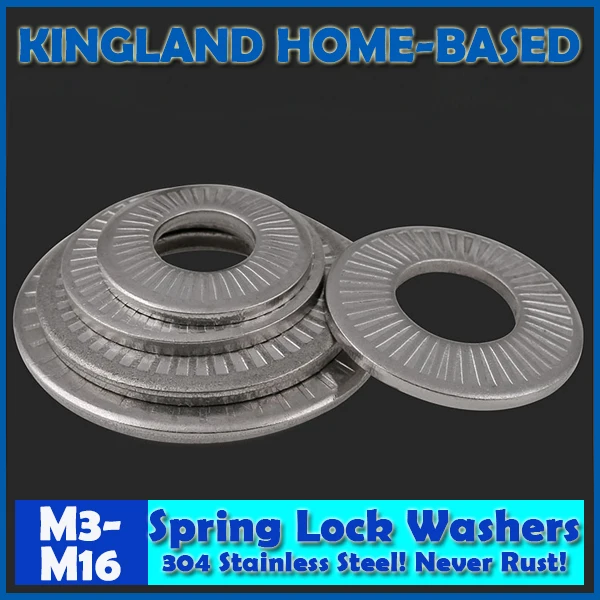 Рифленый диск пружинные стопорные шайбы 304 нержавеющая сталь 3 мм 4 5 6 8 10 12 16 NF E 25
