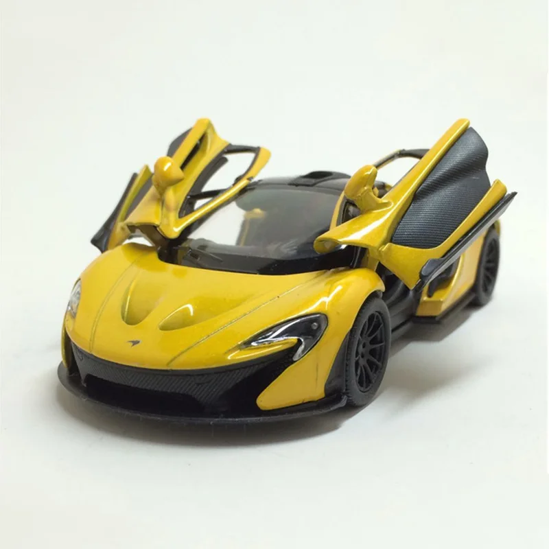1:36 литой автомобиль для McLaren P1 сплав потяните назад игрушка суперкар роскошный