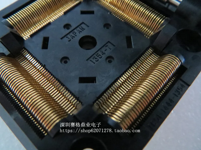 Оригинальный YAMAICH IC Тесты сиденье IC51 1444 1354 сжигание программист QFP144 TQFP144 гнездо