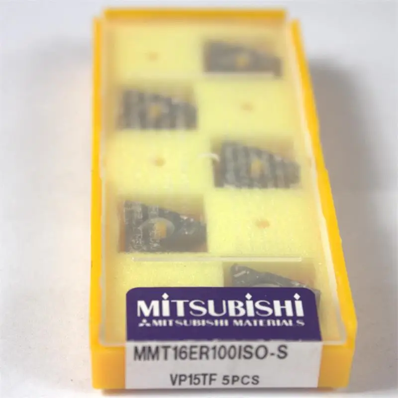 MMT16ER100ISO-S VP15TF карбидные вставки внутренний токарный инструмент Концевая фреза