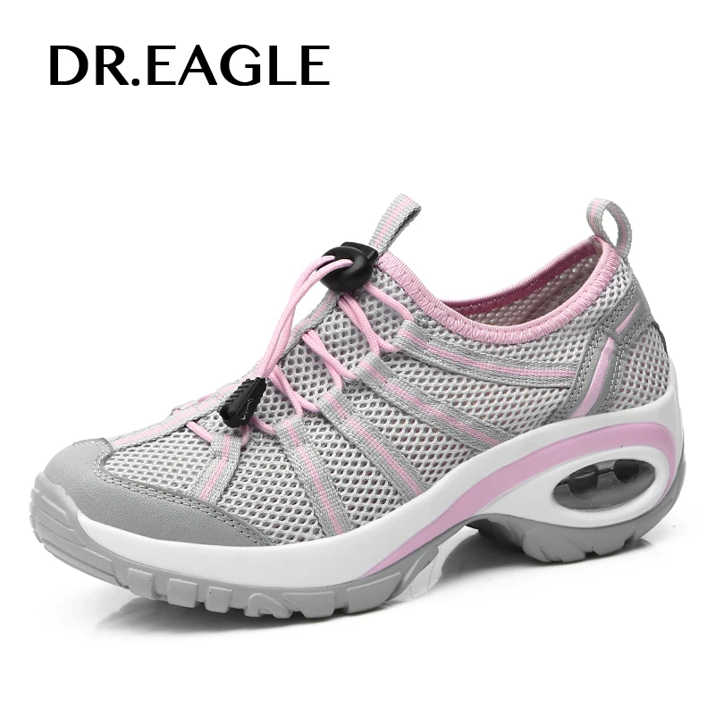 Женские уличные кроссовки DR.EAGLE Нескользящие для походов увеличивающие рост