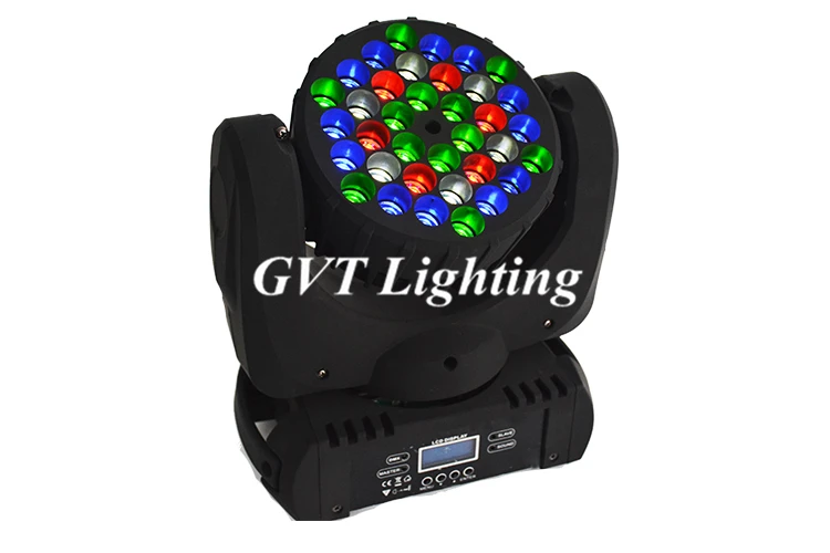 Лидер продаж упаковка кейсов для полетов 4 шт./лот RGBW в 1 цветная микс Cree led 36*3 Вт