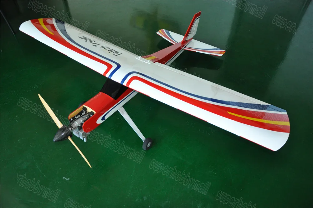 F066 Falcon Trainer 20cc неподвижное крыло RC Gasline самолет Balsa деревянный радиоуправляемая