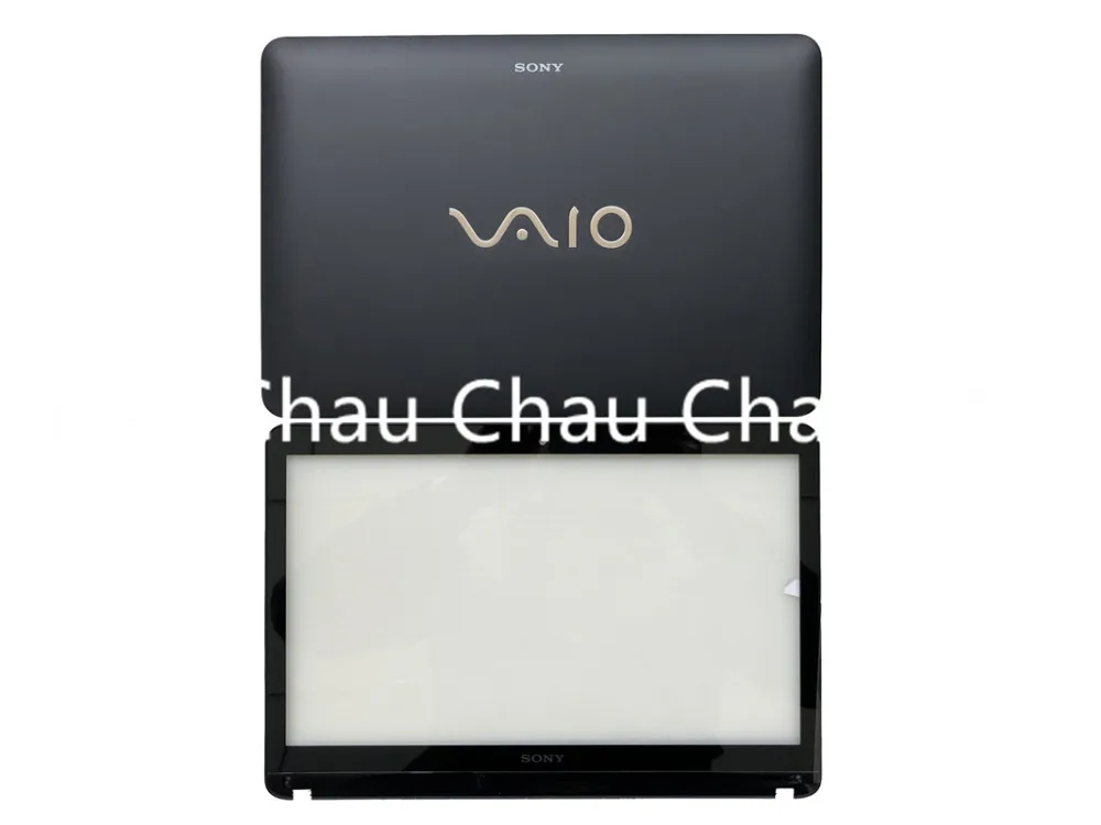 Новинка для Sony Vaio SVF142 Серия Топ ЖК задняя крышка и передняя рамка Стекло