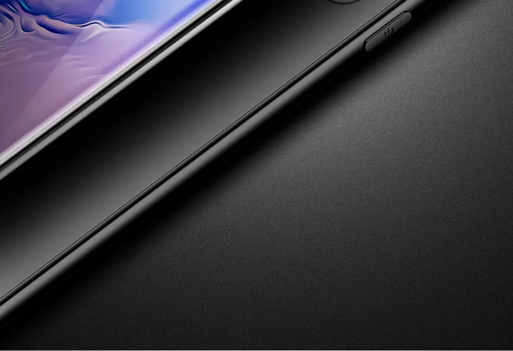 ITEUU ультра-тонкий ТПУ Мягкий противоударный матовый чехол для samsung Galaxy S10E S10 плюс S9 S8 чехол s крышка корпуса S10 S10PLUS S10E S9PLUS S8PLUS S9