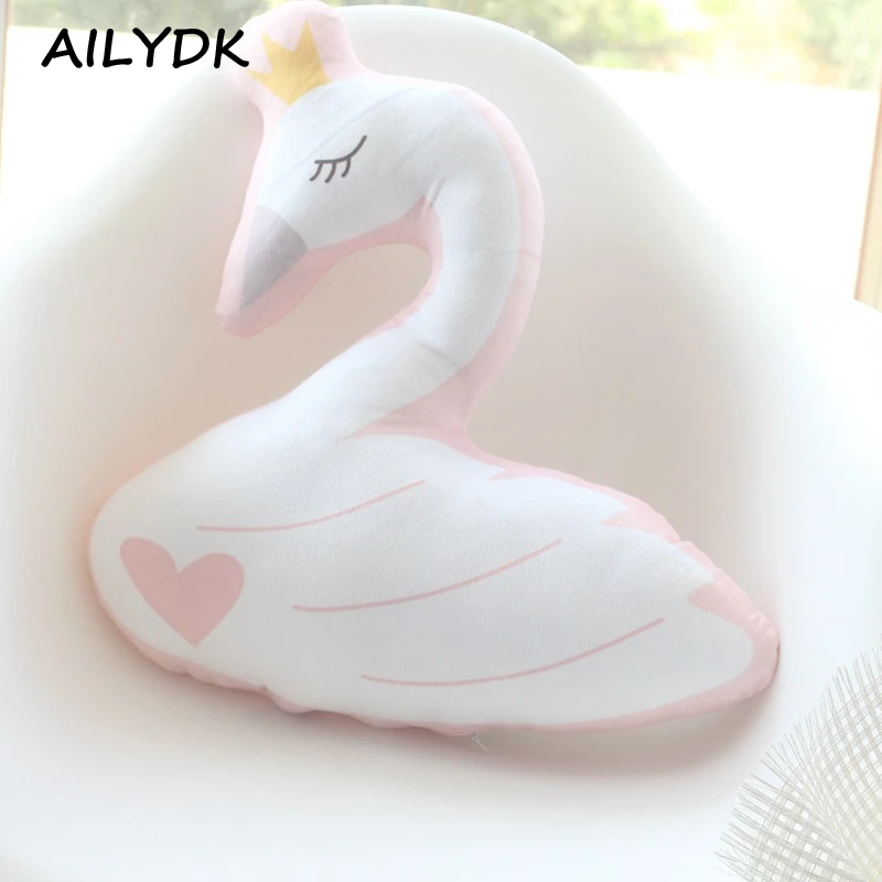 AILYDK новинка большая розовая Корона искусственная детская декоративная подушка