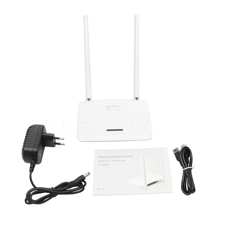 kebidu Newest Wireless WIFI Router WI-FI Repeater Booster Extender Home Network 802.11 b/g/n RJ45 5 Ports Wilreless-N 300Mbps | Компьютеры