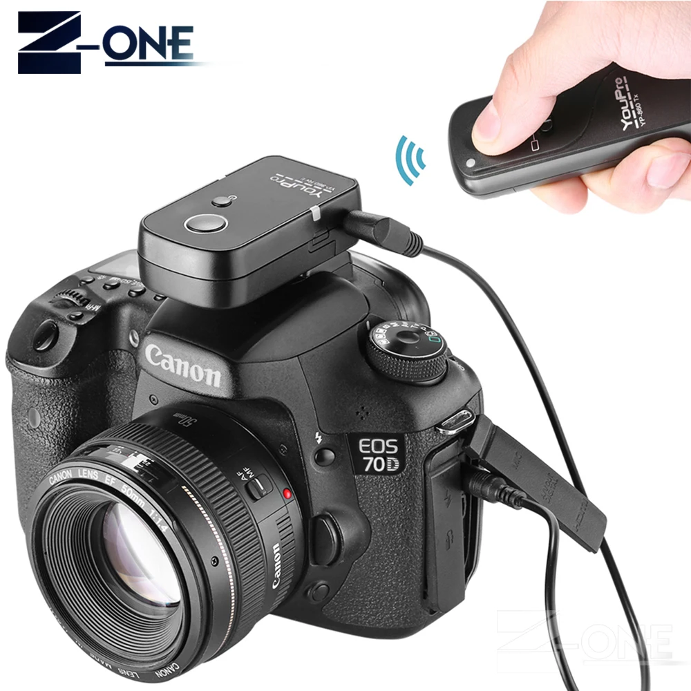 YP 860II/DC0 беспроводной пульт дистанционного управления спуска затвора для Nikon D810 D800