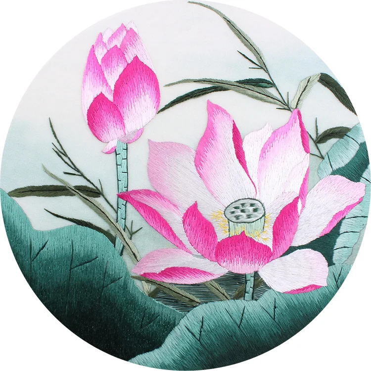 Набор для вышивки сделай сам из 100% шелка тутового шелкопряда Сучжоу наборы