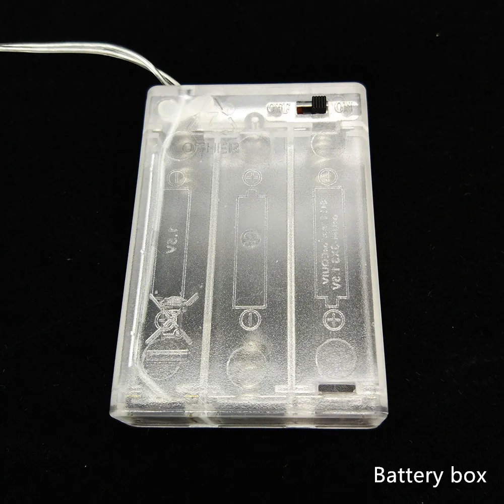 Водонепроницаемая светодиодная гирлянсветильник на медном проводе 2 м 5 10 м|fairy
