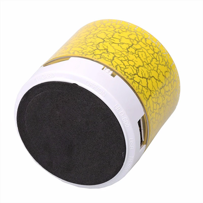 Беспроводная мини-колонка с 3 светодиодами Bluetooth колонка портативная музыкальная