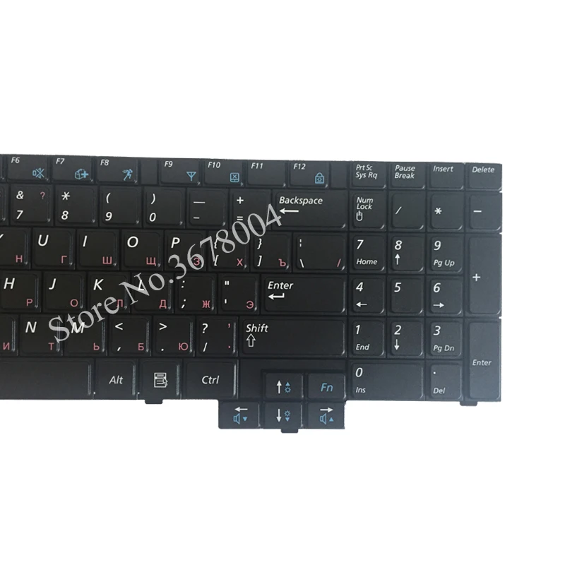 Новая русская клавиатура для samsung R620 NP-R620 R525 NP-R525 R528 R530 R540 R517 RV508 R523 ру черный Клавиатура