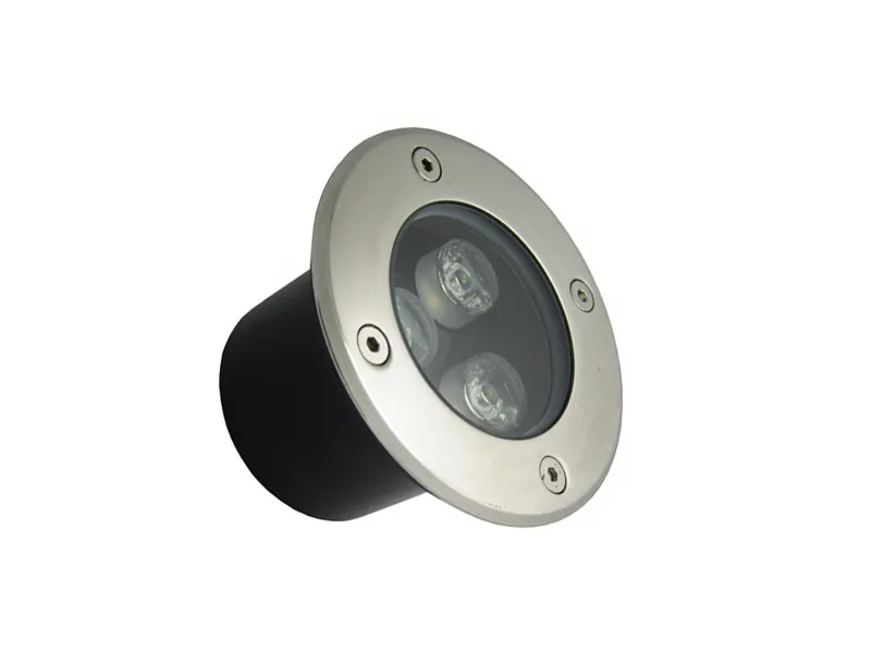 10 шт./лот новинка 3 Вт 12В LED напольный садовый подземный светильник точечный