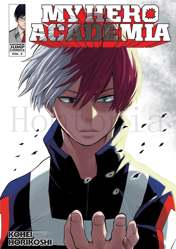 My Hero Academy плакаты японский мультфильм наклейки на стену белая бумага с покрытием четкое изображение гостиной украшения спальни