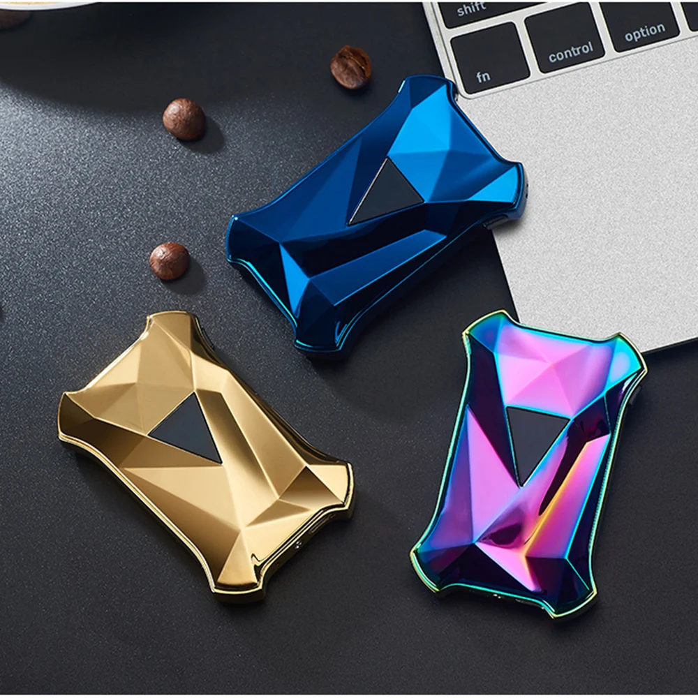 Gerui Bluetooth Phone Music Service Lighter USB Interface Charging DIY Personalized Custom LED Display Halloween Gift | Дом и сад