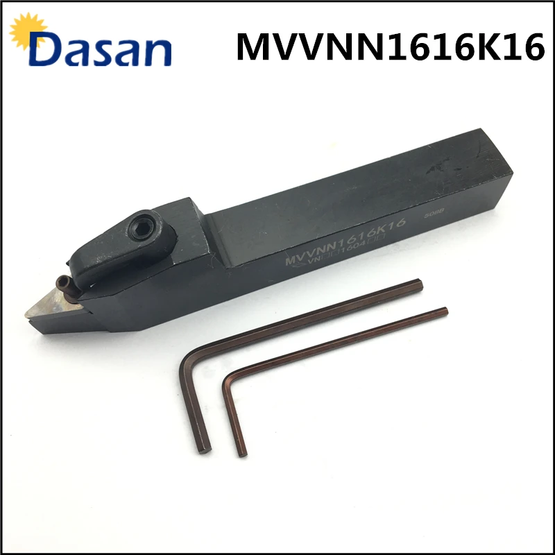 MVVNN1616K16 CNC токарный инструмент из стали HSS держатель внешнего токарного