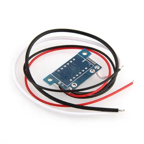 Цифровой мини Амперметр индикатор питания светодиодный красный 0 5А панельный