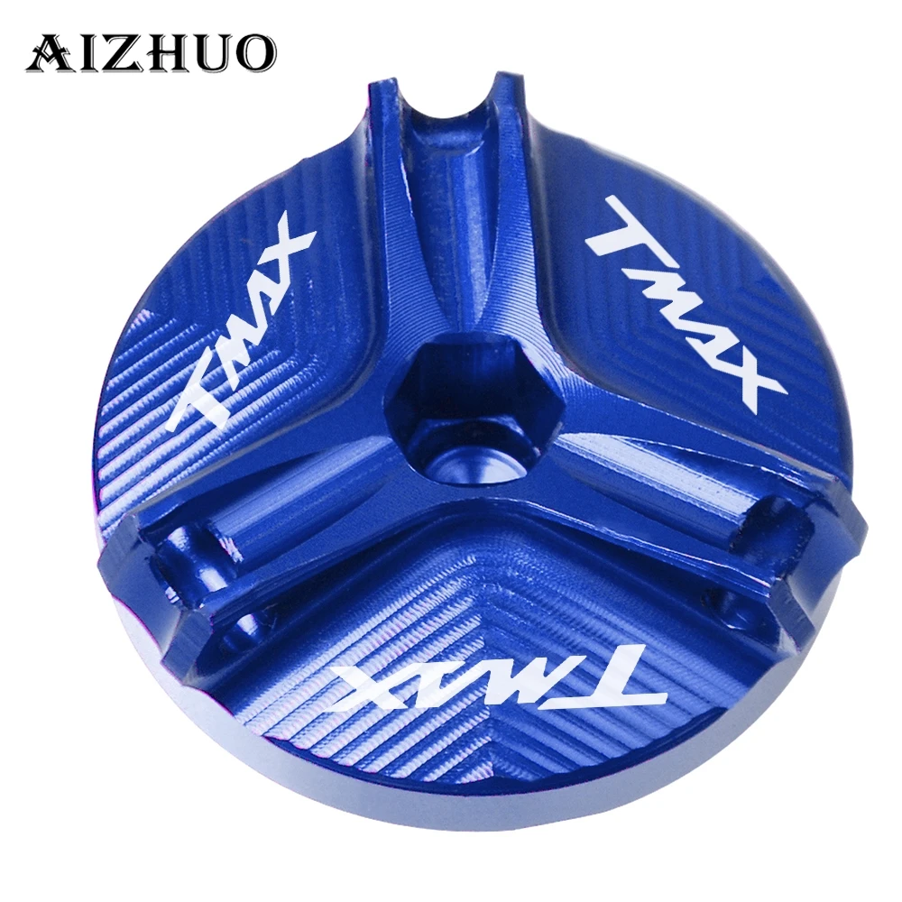Motorcycle Engine Oil Drain Plug Sump Nut Cup Filler Cap Cover For YAMAHA T-MAX T MAX TMAX 530 500 2008-2017 2016 15 | Автомобили и