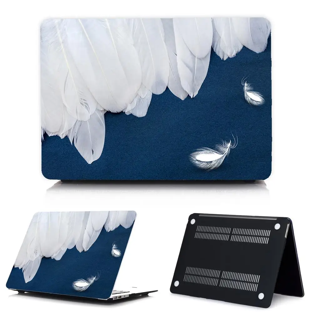 yumao006 Чехол для ноутбука Macbook Air Pro retina 11 12 13,3 15 Pro 13 A1706 A1989 A2159 сенсорная панель для MacBook Touch ID Air 13 A1932 оболочка - Цвет: yumao006