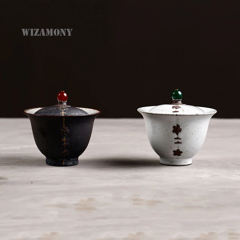 Wisamony чайный набор кунг фу чаша Gaiwan 170 мл Цзиндэчжэнь Элегантный Красивый Чайничек