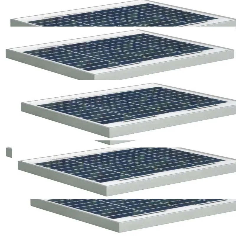 

10w 12v Solar Panel 5 Pcs Solar Battery Cargador Solar Panneau Solaire 50w Led Solar Street Light Smartphone Motorhome Rv Camp