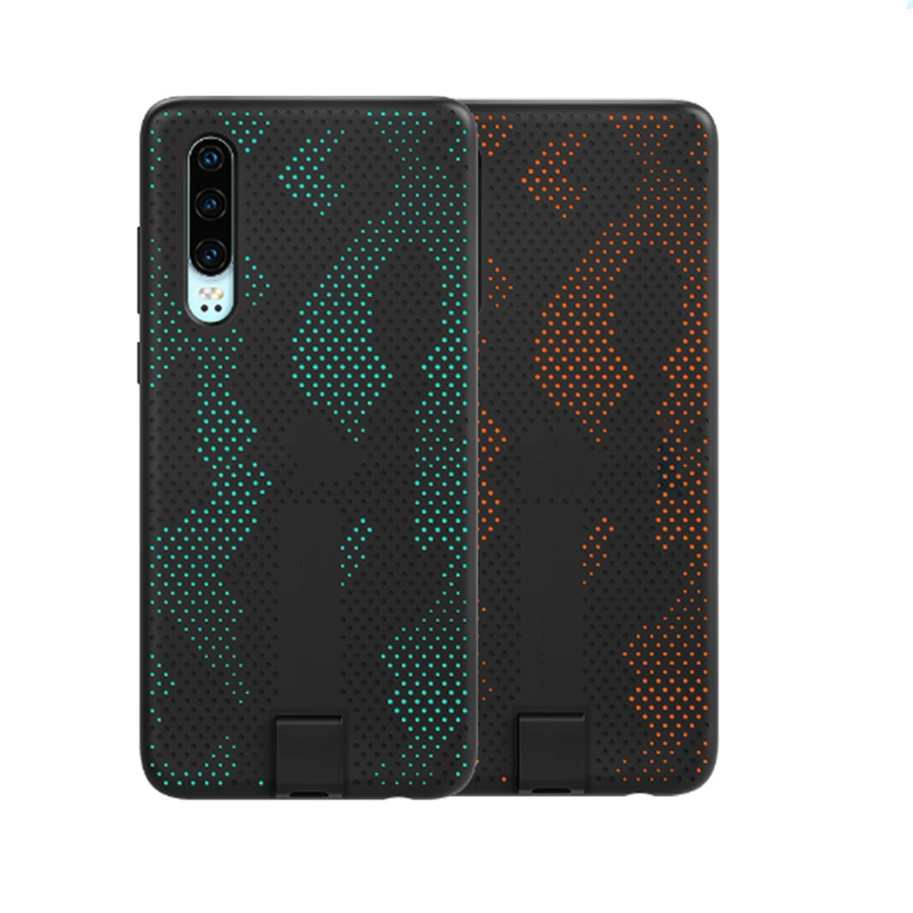 10 Вт Оригинальный чехол для беспроводной зарядки Huawei P30 защитный Магнитная
