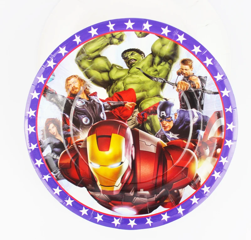 Marvel Мстители мальчик ребенок день рождения украшения Дети evnвечерние Ent