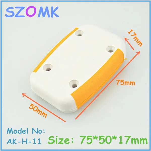 1 шт. маленькая пластиковая коробка для электроники 75*50*17 мм diy abs Материал