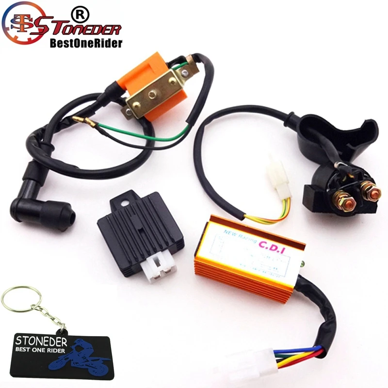 STONEDER Racing AC CDI Коробка регулятор катушки зажигания выпрямитель электромагнитное