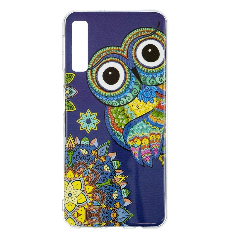 Светящийся чехол для Coque samsung A7 чехол Etui Fundas силиконовый чехол из ТПУ для Coque samsung Galaxy A7 A 7 A750 Carcasa