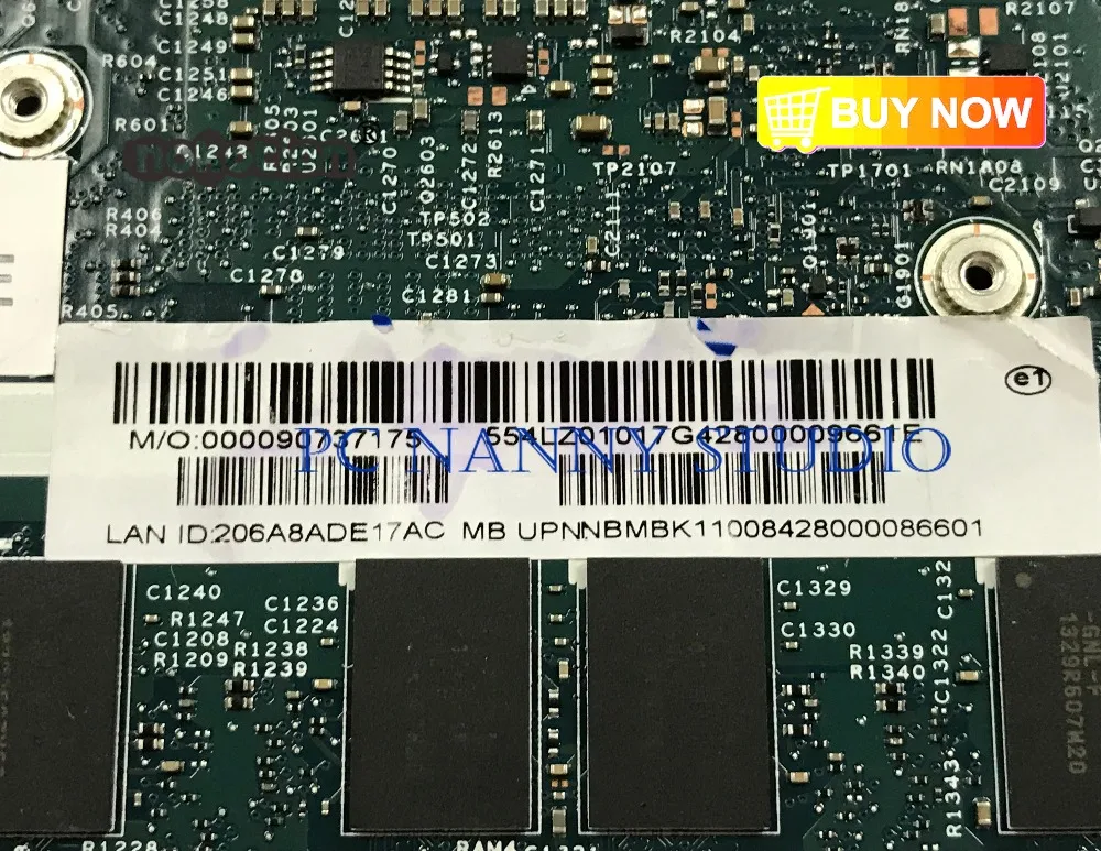 PCNANNY NBMBK11008 48.4LZ02. 011 для Acer aspire S7 392 материнская плата ноутбука I5 4210U процессор 4 Гб