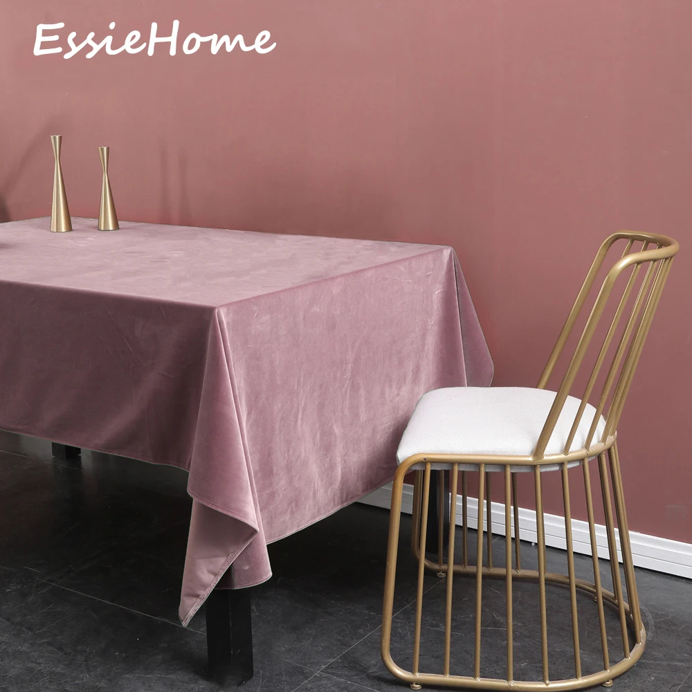 ESSIE домашний пыльный розовый серый с одной стороны матовый бархат высокого