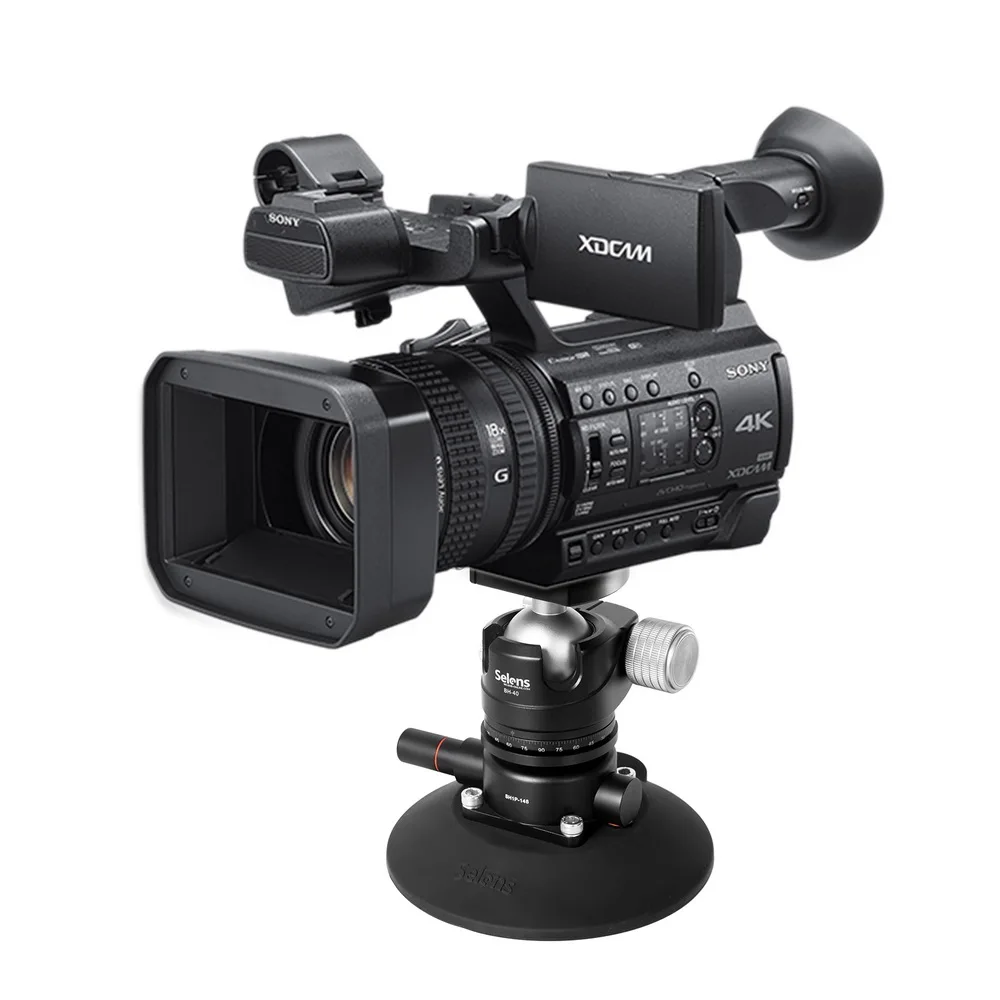 Selens SH1P-148 Powr Grip 5,9 дюймов Вакуумная присоска система крепления камеры для DSLR камеры, видео, смартфона и Gopro