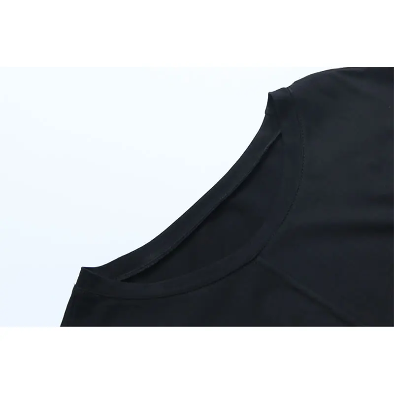 [HG] корейская мода новинка 2019 года летнее свободное платье с круглым вырезом и