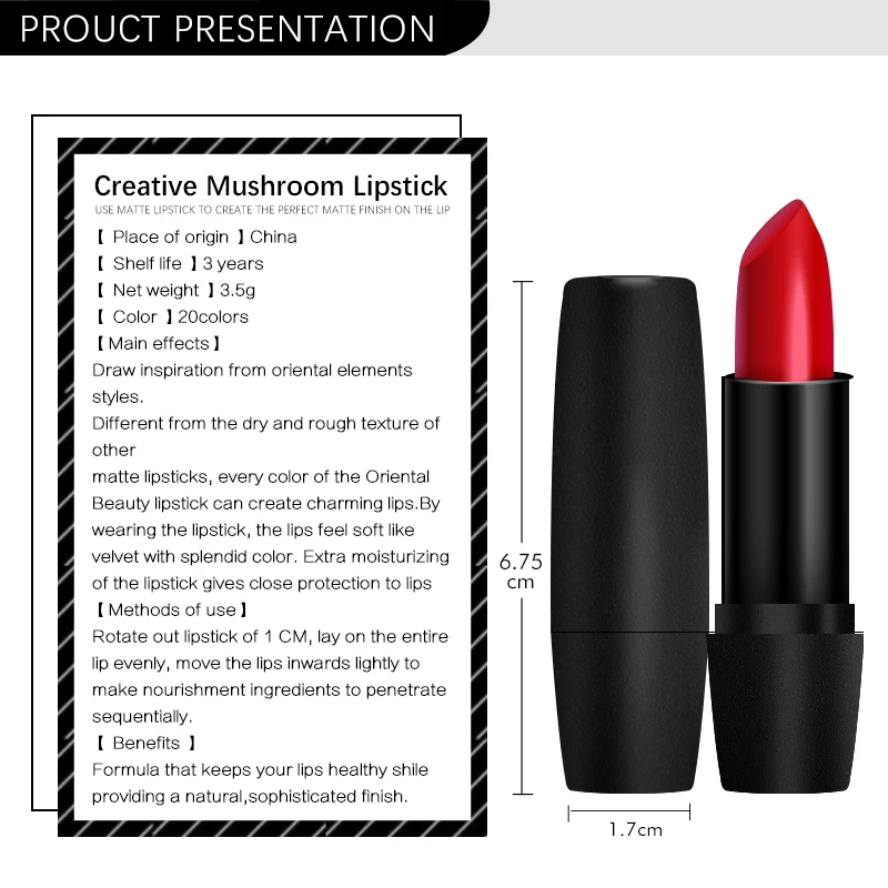 Лидер продаж пенис помада Дик 1 шт. красный матовый Губы Макияж Косметика Nude Lip