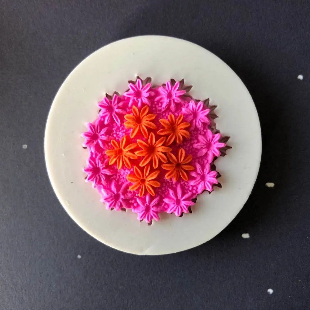 Aouke Sugarcraft цветок помадка кекс украшения формы торт силиконовые Sugarpaste Конфеты