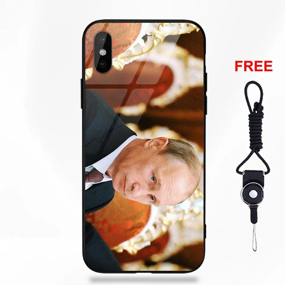 Vvcqod Россия для Apple iPhone 5 5C 5S SE 6 S 7 8 Plus X XS Max XR силиконовая рамка из ТПУ закаленное