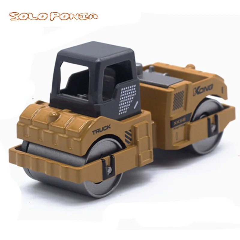 

6 pcs Set Baby Toys Mini Construction Vehicle Cars- Forklift, Bulldozer, Road Roller, Excavator, Dump Truck, Tractor Toys