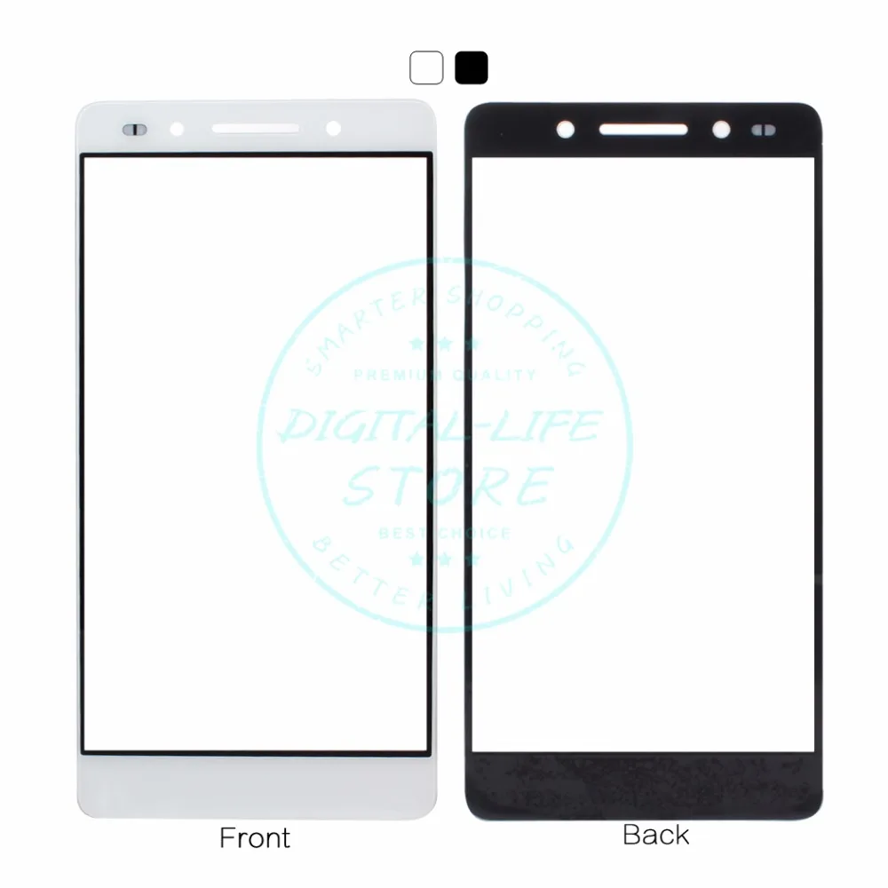 Для Huawei Honor 7 передний внешний экран стекло Крышка объектива Замена запасные