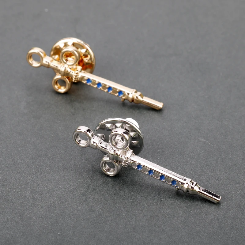 dongsheng Syringe Pin with Crystals Medical Jewelry Gift for Doctor Nurse Students Graduation Metal Lapel | Украшения и
