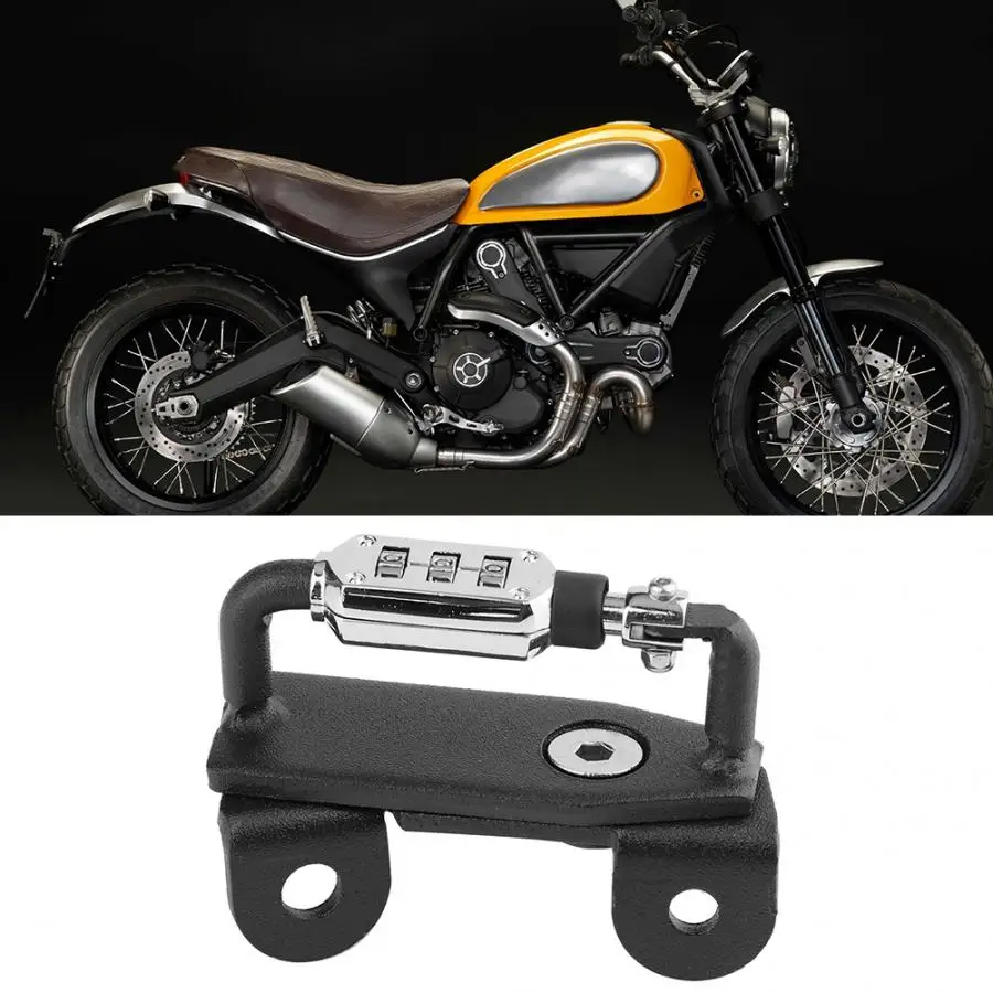 Мотоциклетный замок на шлем candado casco Moto casque moto с паролем для Ducati Scrambler 400 модели six2