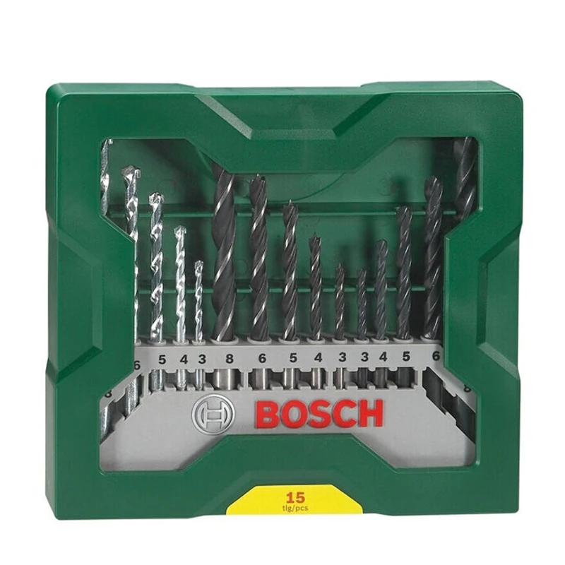 Бренд BOSCH 15 шт. сверлильные сверла для кирпичной кладки набор сверл сверления