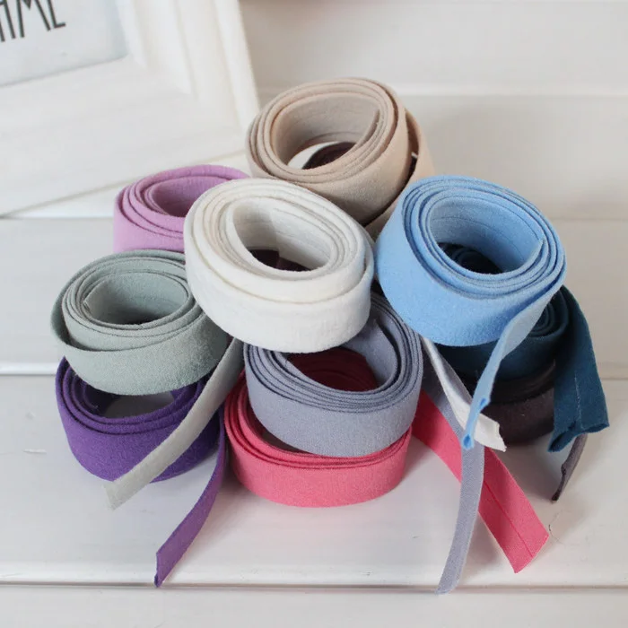 Лента из потертого хлопка и льна 18 мм 13 цветов|bias binding|tape biascotton tape |