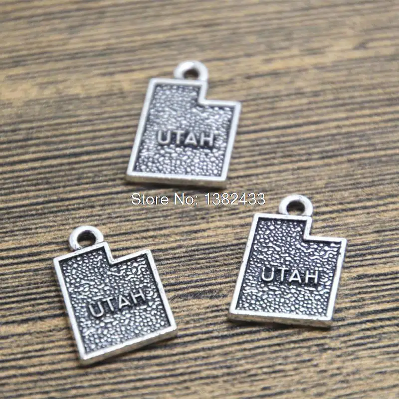 10 шт.-подвески Юта Античные тибетские серебряные подвески товары для рукоделия 20