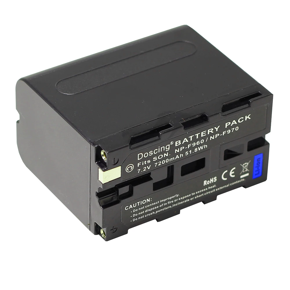 2 шт. 7200 мАч NP F960 F930 Аккумулятор для SONY F950 F330 F550 F570 F750 F770 F970 HXR NX5 NX5P NX5V NX5U|battery for